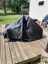 Sportbike motorcycle cover--weather resistant