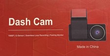 Dash Cam 1080P G Sensor Seamless Loop Recording Parking Monitor