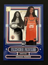 2025 Panini Donruss WNBA Aneesah Morrow Franchise Features 7 Press Proof Blue RC