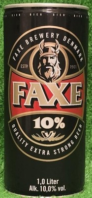 3,71 /L) 12x Faxe extra strong dänisches Bier 10% 1L Dose inkl.3 Pfand Versand0 