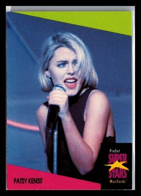 1991 Pro Set Super Stars Musicards Patsy Kensit #72 Music Card