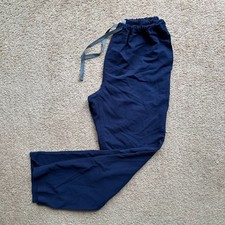 Figs Scrub Pants Mens Medium 30x30 Navy Blue Technical Collection Straight Leg