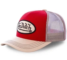 Von Dutch Hat Embroidery Adjustable Trucker Hat Breathable Mesh Snapback Cap