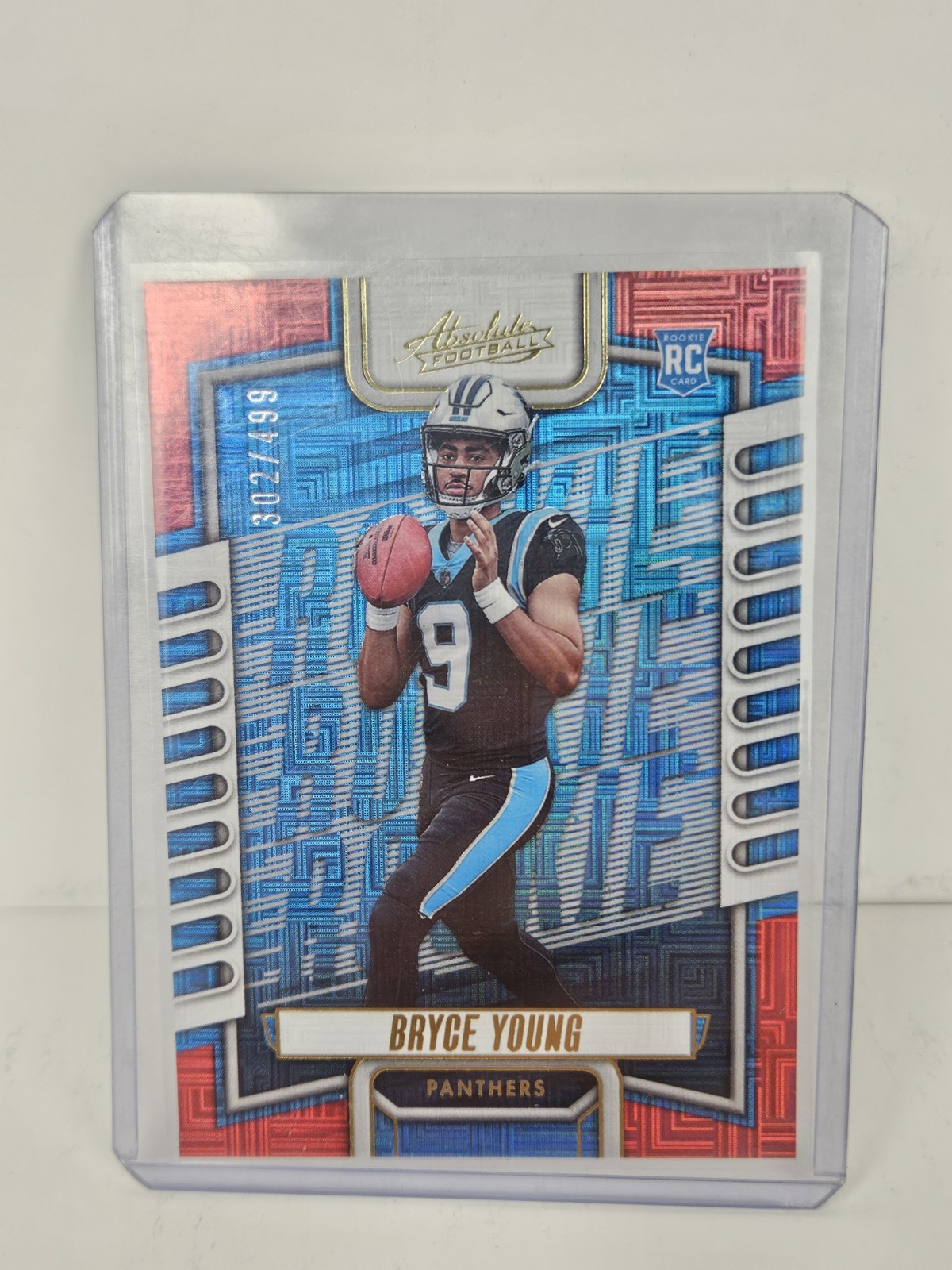 2023 Panini Absolute - Rookies Bryce Young #101 Red Squares /499 (RC)