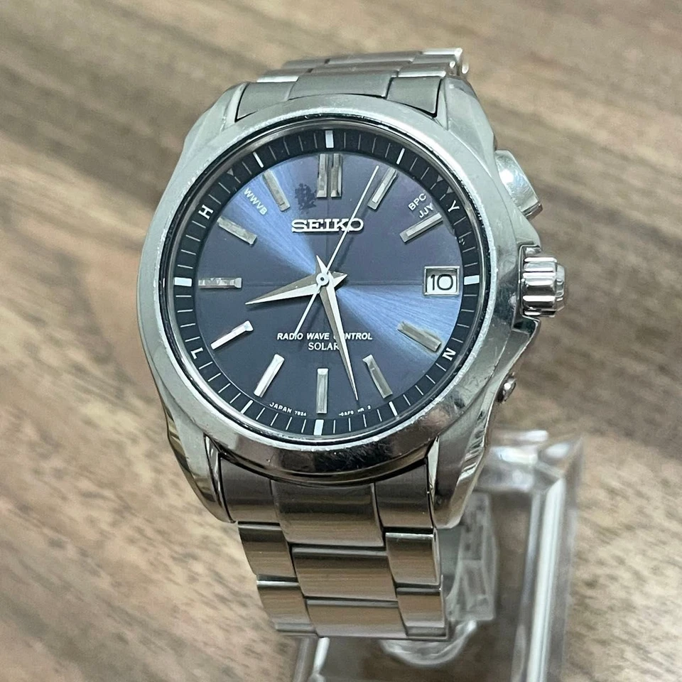 Seiko BRIGHTZ SAGZ045 Radio Solar Hombre Reloj de Pulsera Caja de Acero Inoxi... - Imagen 3 de 4