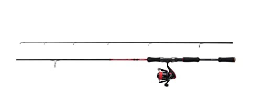 (TG. 240 10-40g) Abu Garcia Fast Attack Baitcasting Combo, Canna e Mulinello per