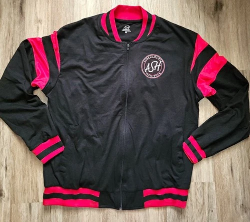 Artists Simply Human ASH Dance Convention Tour Full Zip Jacket - Black/Red - XL video thumbnail