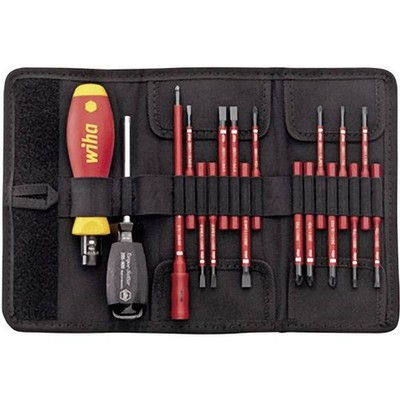 Wiha 36791 TorqueVario-S Electric VDE 19-Piece Torque Screwdriver Kit 1 -