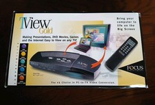 PC to TV Converter Box Focus Enhancements Retro VGA SVGA Mac Iview