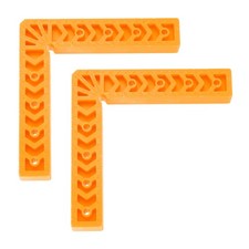 2Pcs Corner Clamp 90 Degree Right 8 Inch Angle Clamp, Yellow