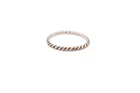 Vintage Sterling Silver 925 Ring Size 8 Twisted