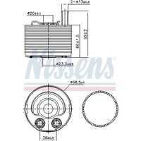 ÖLküHler 66 X 99 Passend FüR Nissan Pathfinder III R51 NP300 Navara D40 Z51