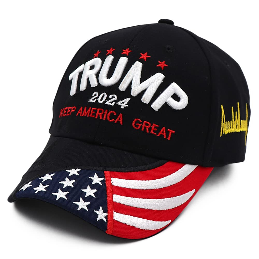Trump 2024 Hat Donald Trump Hat 2024 MAGA Keep America Great Hat USA Embroide...