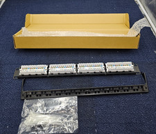 Wavenet 6EPP24: CAT 6, 110-Type, Patch Panel, 24-Port, 1U, T568AB Wiring