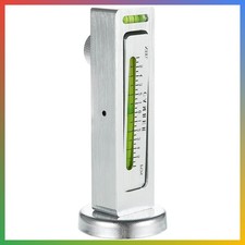 Magnetic Wheel Alignment Tool Camber Castor Gauge Silver Heavy Duty Automotive