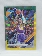 Donovan Mitchell 2019/20 Donruss Basketball Green Yellow Lazer #193 NrMt