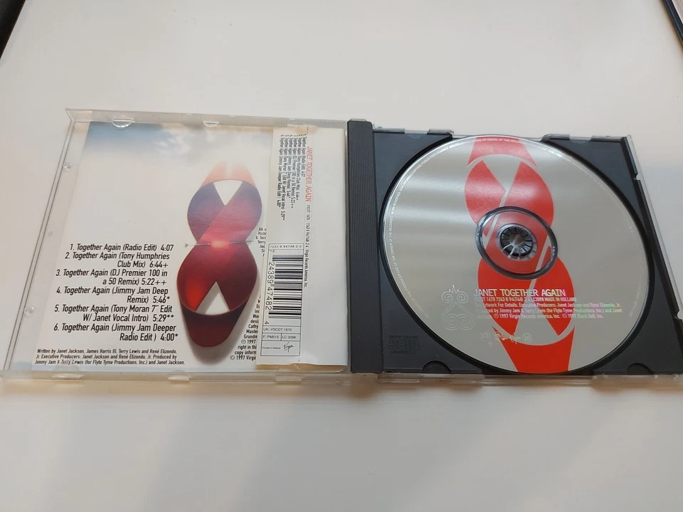Janet Jackson - Together Again - Maxi Single CD 1997 - Bild 2 von 2