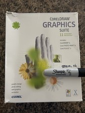 CorelDRAW Graphics Suite 11 + Serial Corel Rave Photo Paint Mac Apple Windows XP