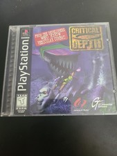 Thumbnail of ebay&reg; auction 377221558052 | Critical Depth (Sony PlayStation 1, 1997) CiB With Manual Tested Video Game PS1