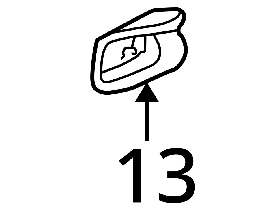 Manija interior de la puerta interior delantera izquierda Toyota Tundra 2000-2006 Foto 3 de 4