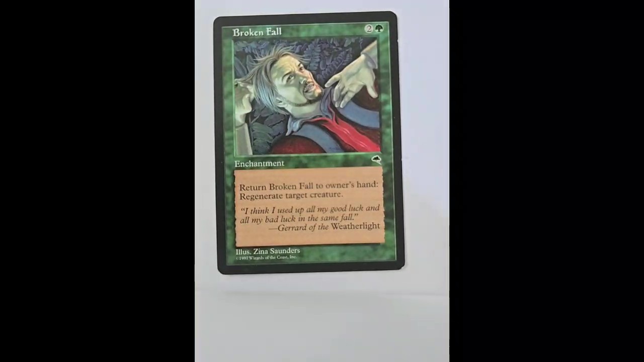 Broken Fall Common Battle Royale Box Set Magic: The Gathering Moderately Played