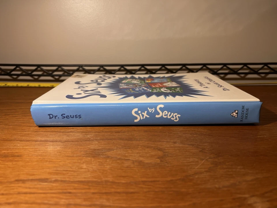 Six by Seuss: A Treasury of Dr Seuss Classics Hardcover Random House 1991 1st Ed - Image 3 of 4