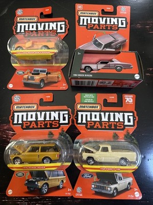 Matchbox Moving Parts Lot Of 4 Various