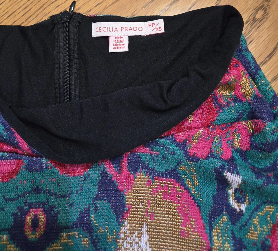 Pre-loved CECILIA PRADO Multicolor Mini Skirt Sz XS - Image 3 of 3