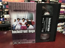 Vtg Backstreet Boys For the Fans VHS Tape 90s Boy Band