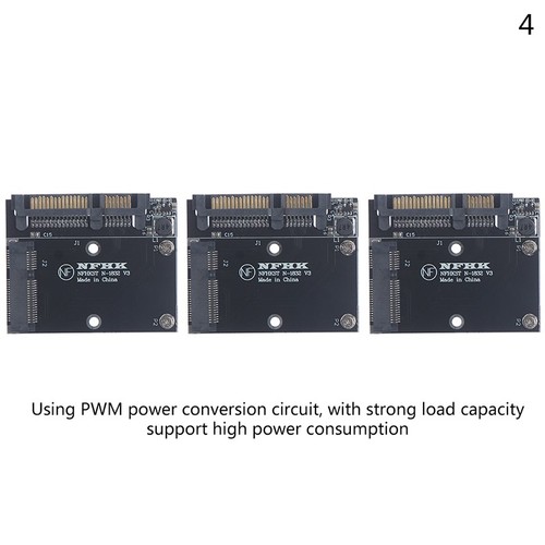 Half height MSATA Mini Pcie SSD To 2.5'' SATA3 6.0gps Adapter Converter Card Nm - Zdjęcie 14 z 15