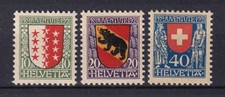 SCHWEIZ MiNr. 172/174 Pro Juventute 1921 postfrisch/** - € 35