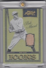 2016 Bob Meusel Panini Prime Cuts ICONS BAT GOLD /3 2/3 - BM New York NY Yankees