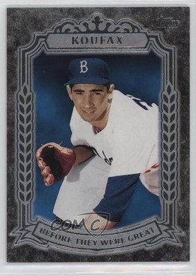 2014 Topps Before They Were Great Sandy Koufax #BG-11 HOF 1fp4