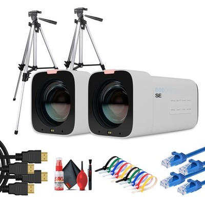 PTZOptics Studio SE Hive-Linked PTZ Camera w/ 12x Optical Zoom, HD