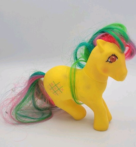 Vintage 1987 My Little Pony Twinkle Eye Tic Tac Toe Hong Kong ‘87 Toy MLP