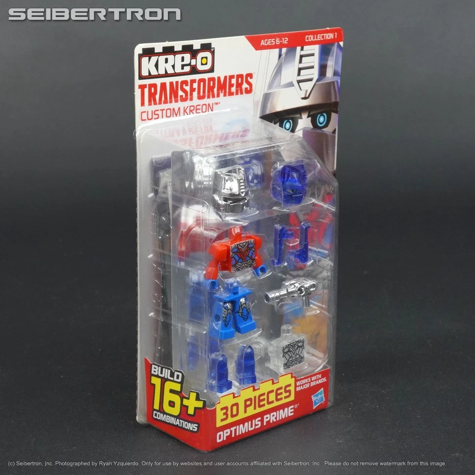Transformers Kre-o Custom Kreon OPTIMUS PRIME 30 Pcs Collection #1 AOE 2014 New - Image 3 of 4