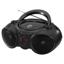 Jensen CD-490-BK Compact Portable CD Player  AM/FM Radio Black - Free Ship
