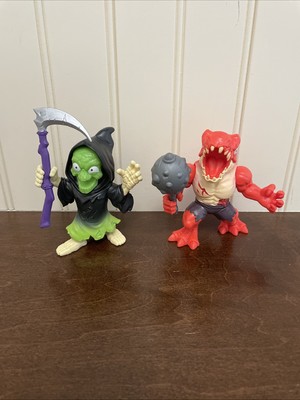 Zuru Smashers Horror House Series 1 Lot Zombosaur And Slasher Action Figures