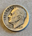 1947  Roosevelt  Silver Dime Silver Lot