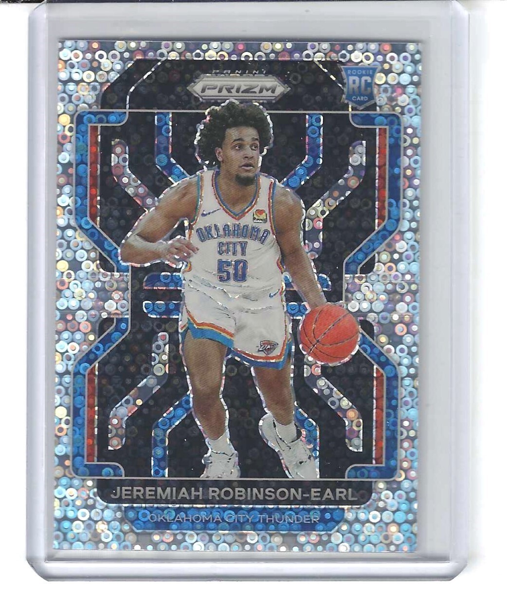 2021-22 Panini Prizm Jeremiah Robinson-Earl Rookie Fast Break #319