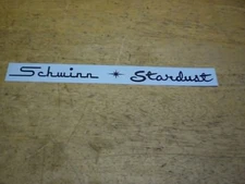 Schwinn Approved Stardust Black Bicycle Chainguard Decal 