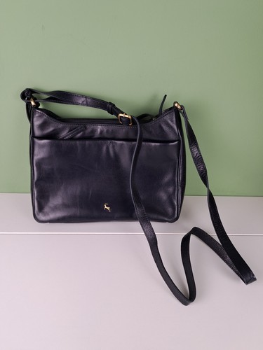 ASHWOOD Navy Blue Leather Shoulder/Handbag - 第 2/7 張圖片