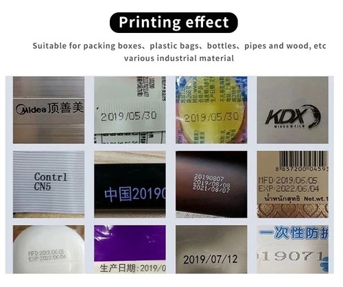 Handheld Inkjet Printer 600DPI Date Word QR Code label Barcode Logo Printing AU - Picture 5 of 14
