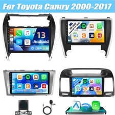 CarPlay For Toyota Camry 2000-2017 Android 13 Apple Car Stereo Radio Backup Cam