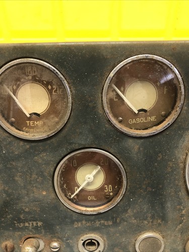 1934 1935 Chevy Gmc Truck Commercial Speedometer Gauge Cluster Hot Rod - Picture 3 of 17
