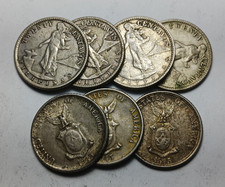 1x 1945-D Philippines 20 Centavos - Silver Coin - US Administration