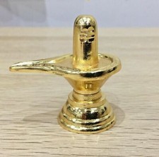 SHIVA LINGA LING LINGAM SHIV LINGUM SHIVLING SHIVALINGA STATUE METAL IDOL MUKHI