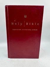 NIV Zondervan Holy Bible Today’s New International Version 2005 Hard Cover Red