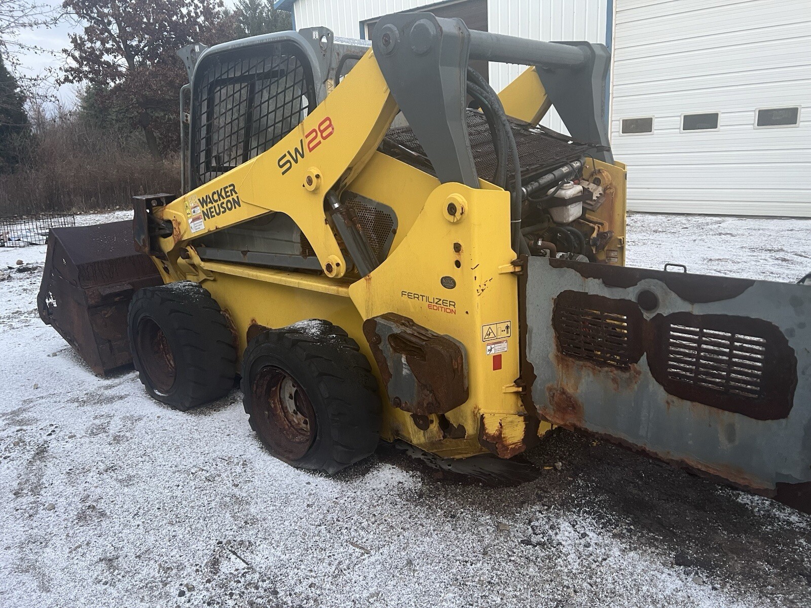 2013 WACKER Neuson SW28 Skid steer Skid loader Deisel Under 200 Hours 