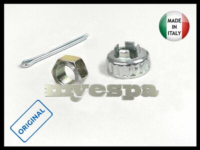 Vespa Mutter Hinterrad Bremstrommel Sicherungskit PX 80 125 200 Lusso Cosa T5  